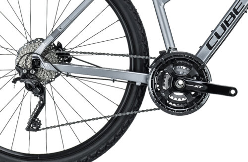 Cube Nature EXC Trapez 2024 polarsilver´n´black – rower trekkingowy