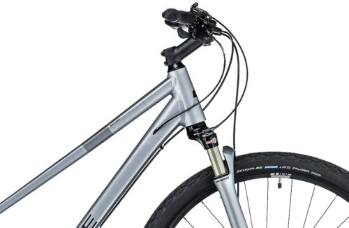 Cube Nature EXC Trapez 2024 polarsilver´n´black – rower trekkingowy