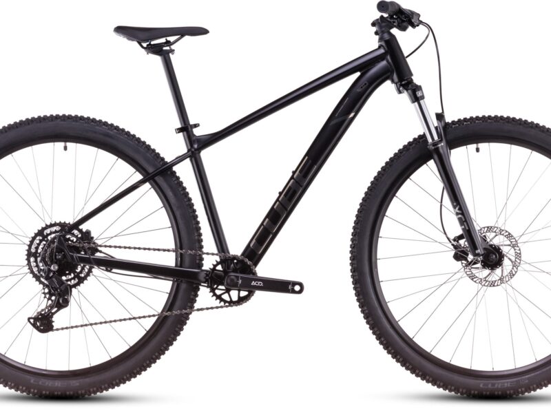 Cube Aim Pro 2025 black’n’slateblack – uniwersalny hardtail MTB na każdy teren