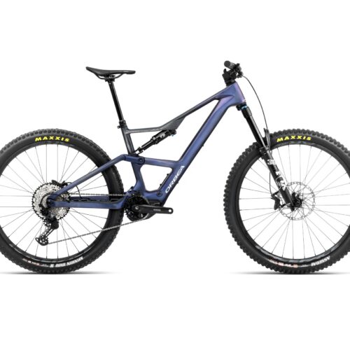 Orbea RISE LT M20 420W Tanzanite Carbon View - Carbon Raw (2025)