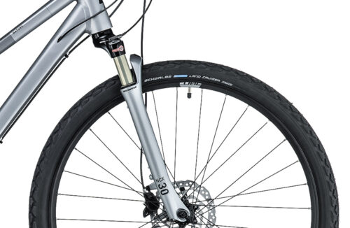 Cube Nature EXC Trapez 2024 polarsilver´n´black – rower trekkingowy